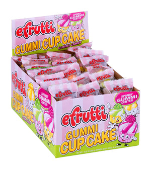 E-Frutti Gummi Cupcakes Candy 0.28oz X 60 Units