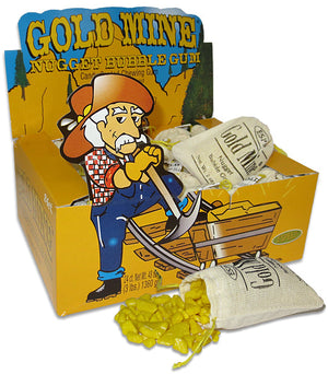 Espeez Gold Mine Nugget Bubble Gum 2oz X 24 Units