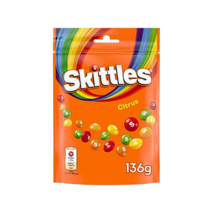 Skittles Citrus Pouch (UK) - 136g