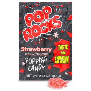 Pop Rocks Strawberry Popping Candy - .33oz.