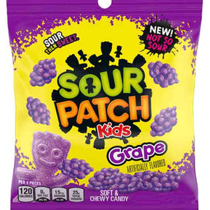 Sour Patch Kids Grape Peg Bag 3.58oz