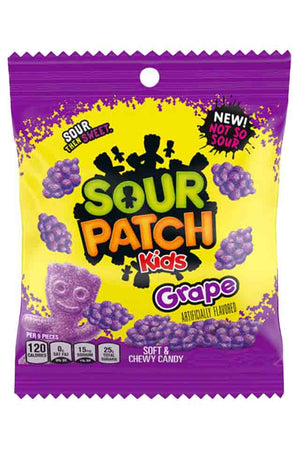 Sour Patch Kids Grape Peg Bag 3.58oz