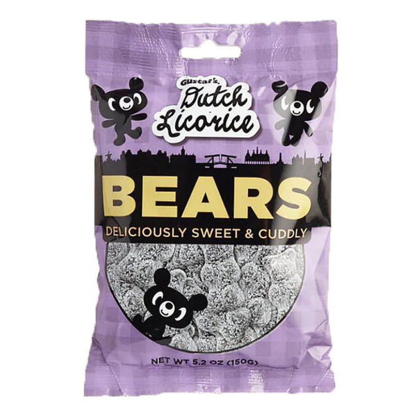 Gustaf's Dutch Licorice Sugared Bears