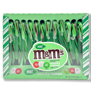 M&M's Mint Chocolate Candy Canes - 5.3oz