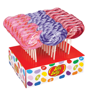 Jelly Belly Lollipop Assortment - Cherry/Bubblegum/Grape
