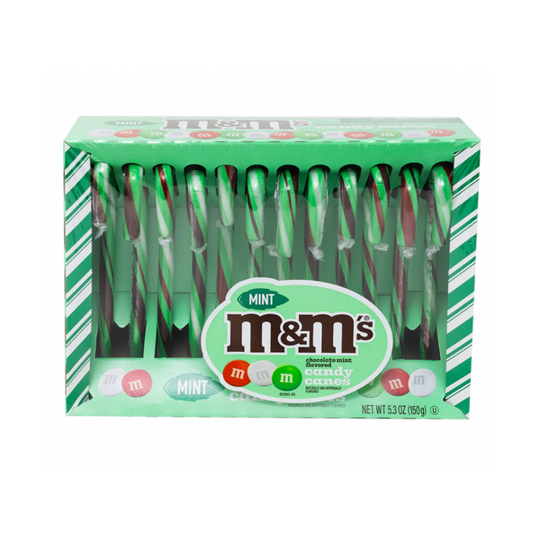 M&M's Mint Chocolate Candy Canes