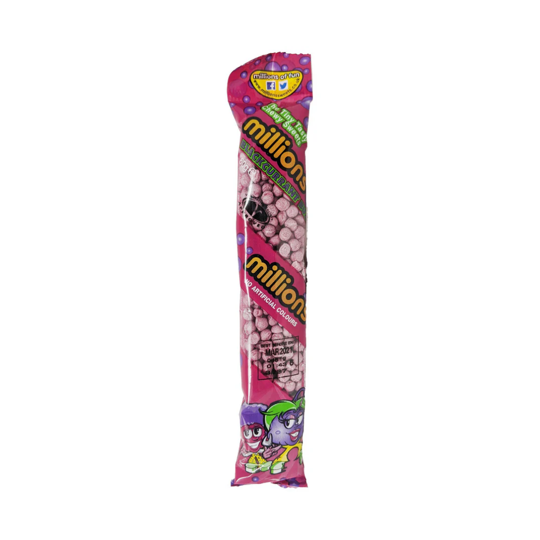 Millions Tubes Blackcurrant