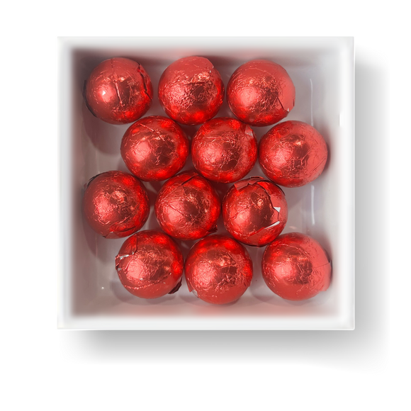 RED FOILED MILK CHOCOLATE