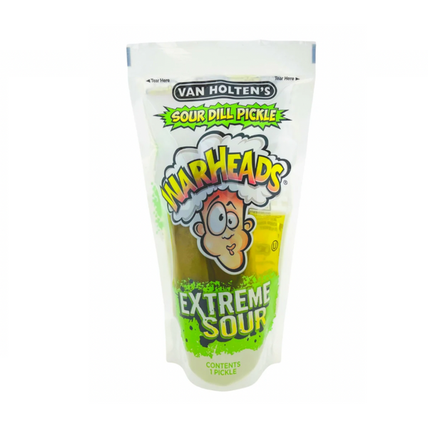 Van Holten's Warheads Jumbo Extreme Sour Dill Pickle