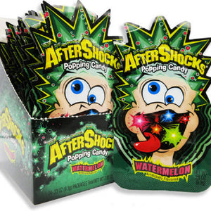 Aftershocks Popping Candy Watermelon 0.33oz X 24 Units