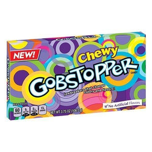 Chewy Gobstopper Jawbreakers Candy Theater Box - 12 Pack