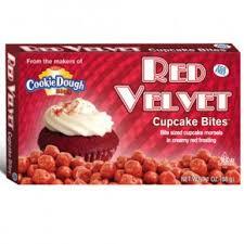 Theater Box Cookie Dough Red Velvet Cupcake Bites 3.1oz X 12 Units