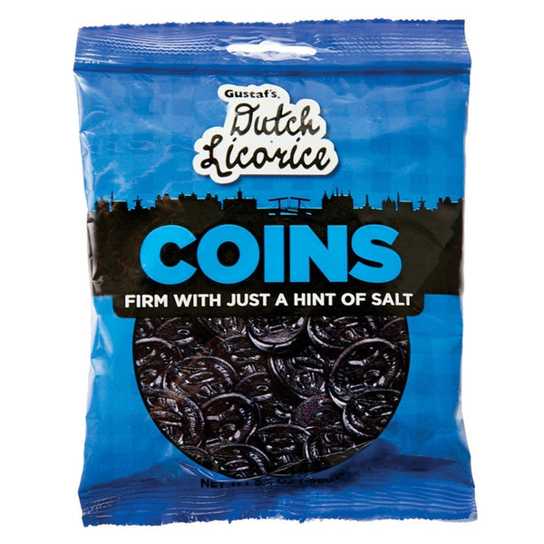 Gustaf's Dutch Licorice Coins Bag