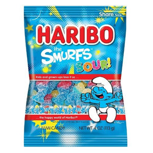 Haribo The Smurfs Sour Gummi Candy