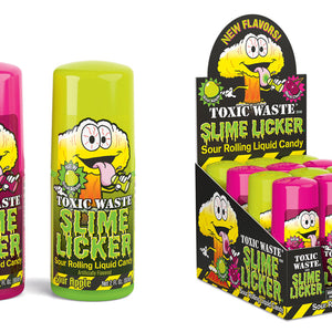 Toxic Waste Slime Licker Black Cherry & Sour Apple 2oz X 12 Units