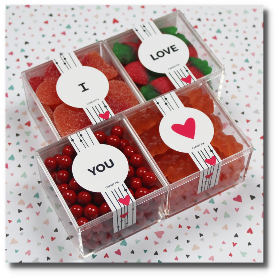 I LOVE YOU - 4 CUBES